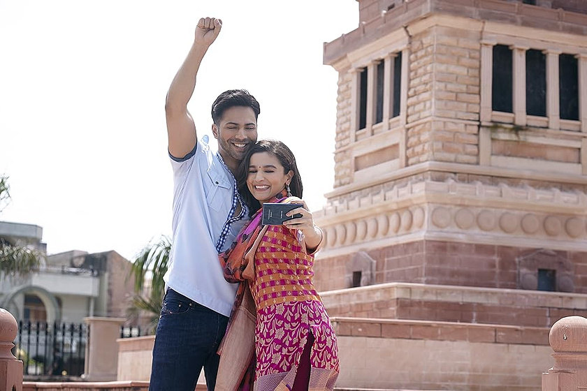 Varun Dhawan y Alia Bhatt en badrinath-ki-dulhania