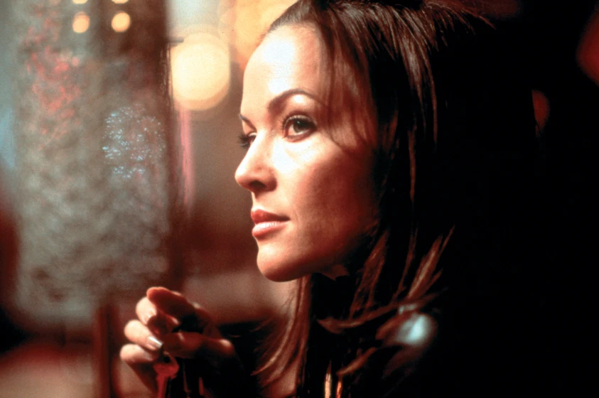 Brandy Ledford en zebra-lounge