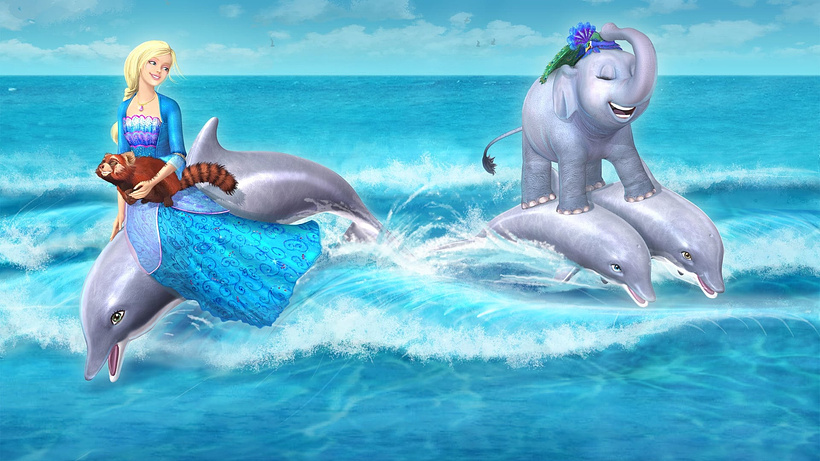 Imagen de Barbie en la princesa y los animales