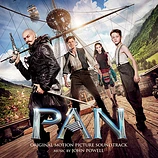 Carátula de la banda de sonido de Pan. Viaje a nunca jamás
