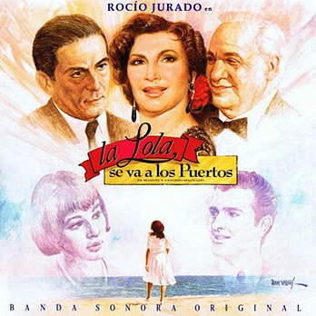 Carátula de la banda de sonido de La Lola se va a los puertos