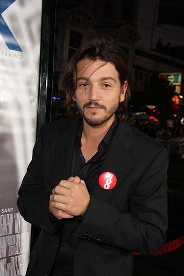 Diego Luna en Mi Nombre es Harvey Milk (Premiere en San Francisco. Octubre 2008)