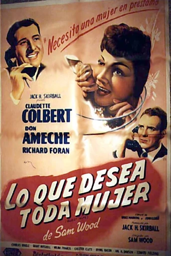 Poster de Lo que desea toda mujer