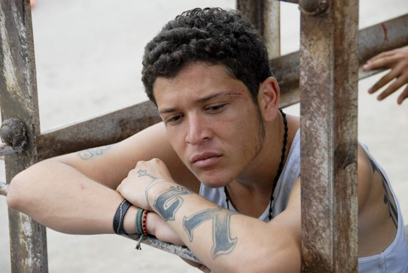 Édgar Flores en Sin Nombre
