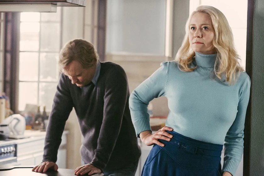 Ulrich Thomsen y Trine Dyrholm en la-comuna