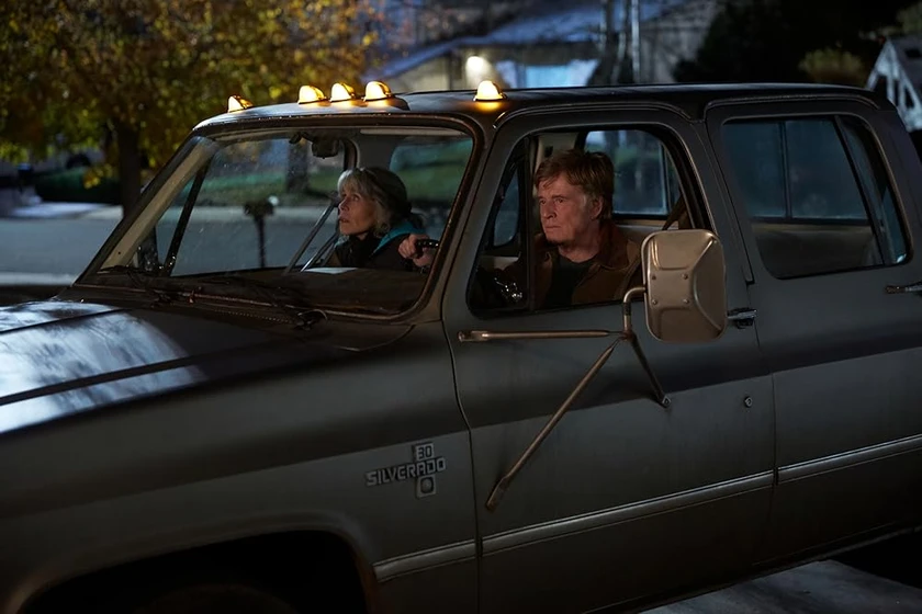 Robert Redford y Jane Fonda en nosotros-en-la-noche