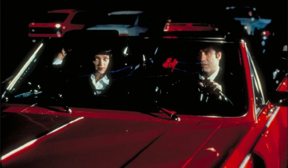 John Travolta y Uma Thurman en Pulp Fiction