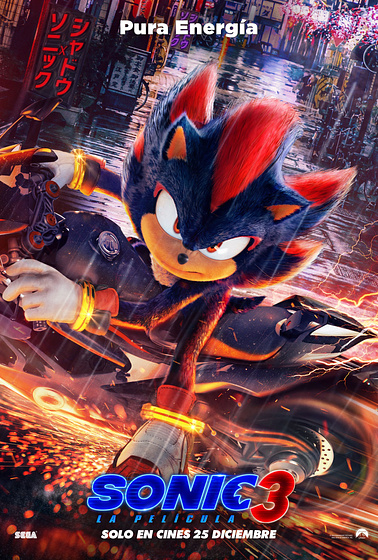 Imagen de Sonic 3. La Película (Cartel personajes españolCartel personajes español)