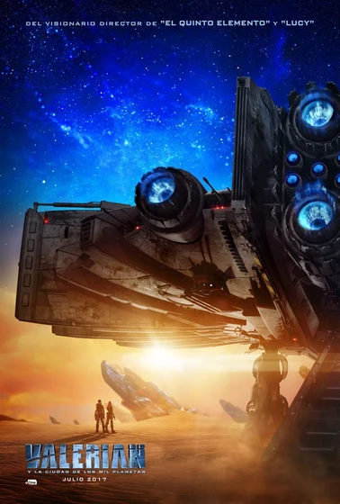 Imagen de Valerian y la Ciudad de los mil planetas (Cartel teaser español)