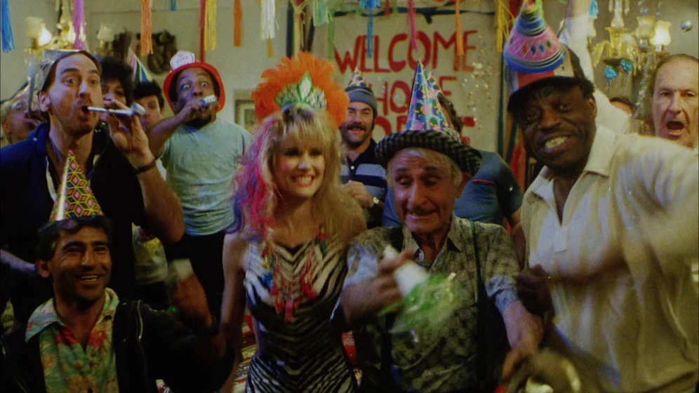 Harry Caesar, Suzanne Snyder, Tony Cox y Ralph Manza en alma-asesina