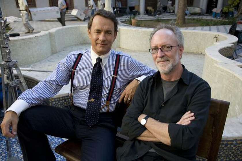 Tom Hanks y Gary Goetzman en La Guerra de Charlie Wilson