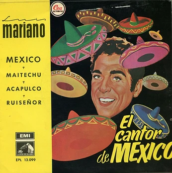 Carátula de la banda de sonido de El Cantor de México