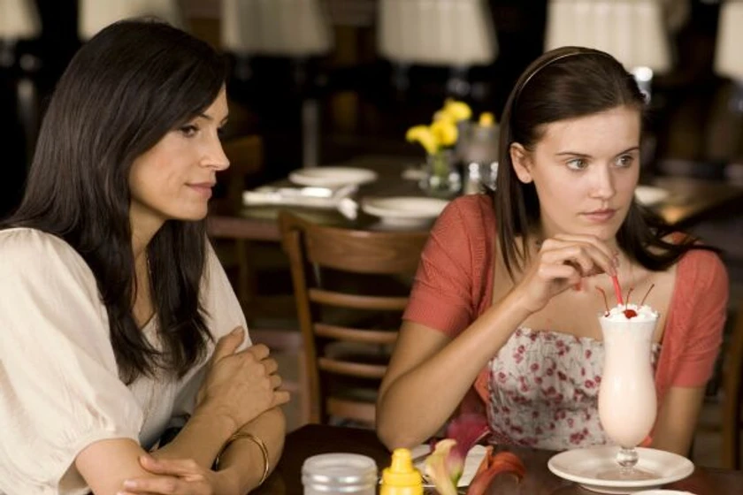 Famke Janssen y Maggie Grace en venganza-2008