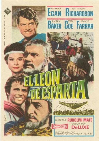 Poster de El León de Esparta