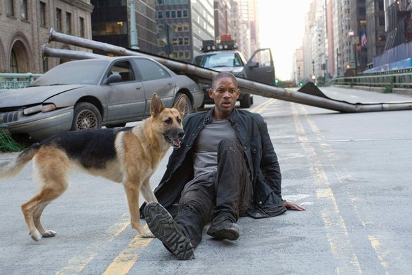 Will Smith en Soy Leyenda
