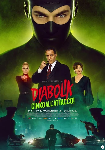 Poster de Diabolik - Ginko all'attacco!