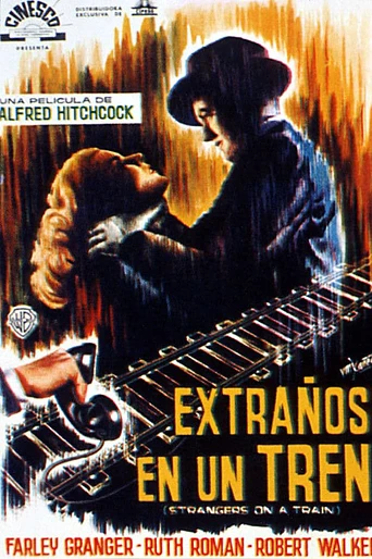 Poster de Extraños en un tren