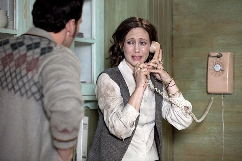 Vera Farmiga y Patrick Wilson [I] en Expediente Warren. The Conjuring
