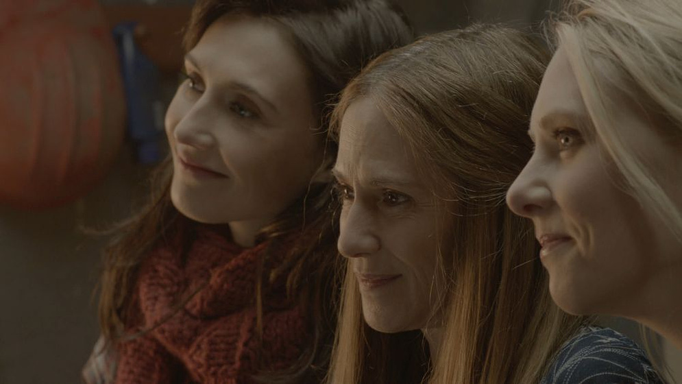 Holly Hunter, Carice van Houten y Jelka van Houten en Jackie