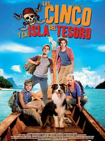 Poster de Los Cinco y la isla del tesoro