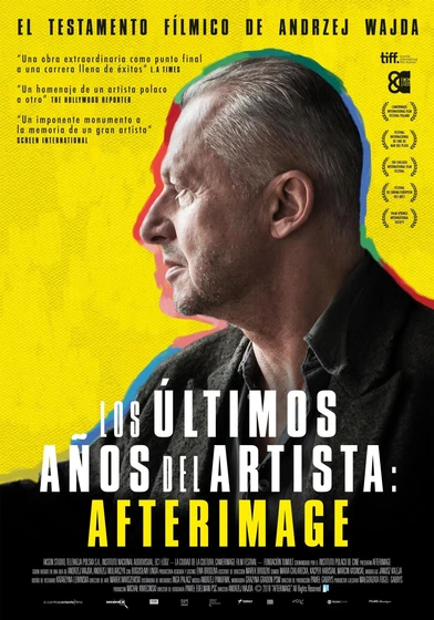 Imagen de los-ultimos-anos-del-artista-afterimage (Cartel español)