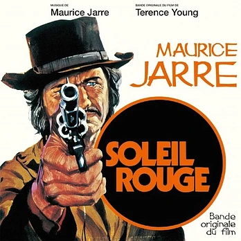 Carátula de la banda de sonido de Sol Rojo