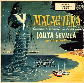 Carátula de la banda de sonido de Malagueña