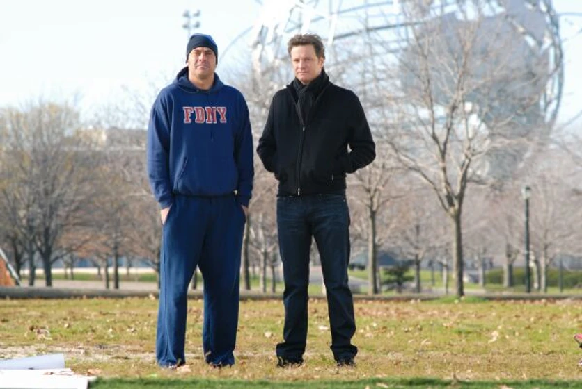 Colin Firth y Jeffrey Dean Morgan en marido-por-sorpresa