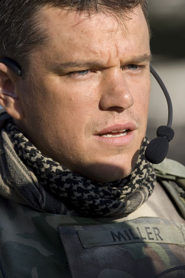 Matt Damon en Green Zone. Distrito Protegido
