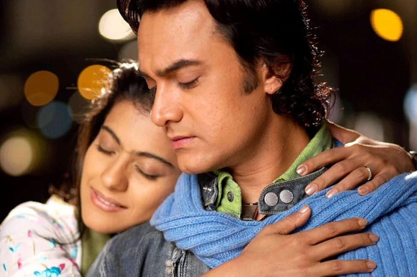 Kajol y Aamir Khan en fanaa