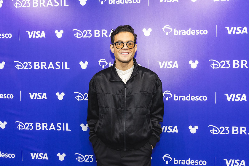 Rami Malek en The Amateur (Convención D23 (Brasil). Noviembre 2024)