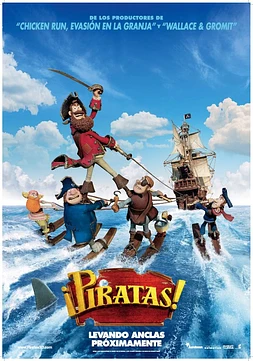 poster of movie ¡Piratas!