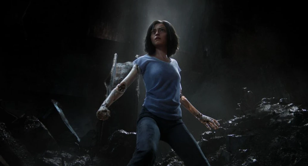 Rosa Salazar en alita-angel-de-combate
