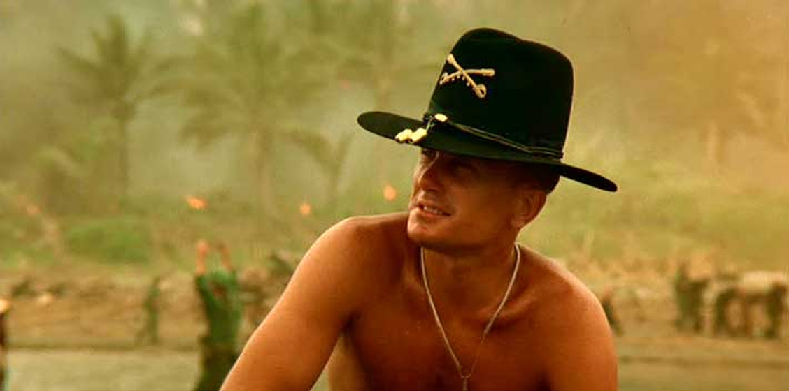 Robert Duvall en Apocalypse now
