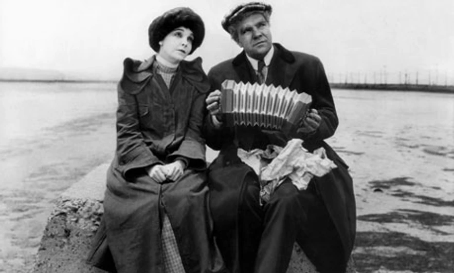 Zasu Pitts y Gibson Gowland en avaricia