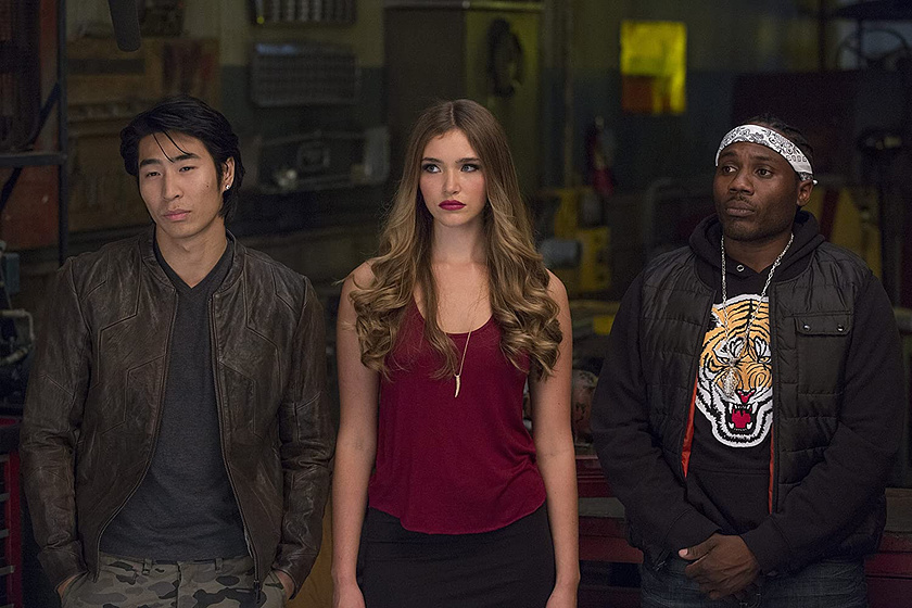 Chris Pang, Rogelio Douglas Jr. y Chanel Celaya en Superfast!
