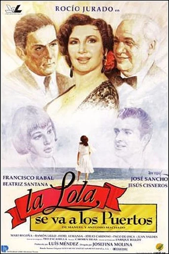 Poster de La Lola se va a los puertos