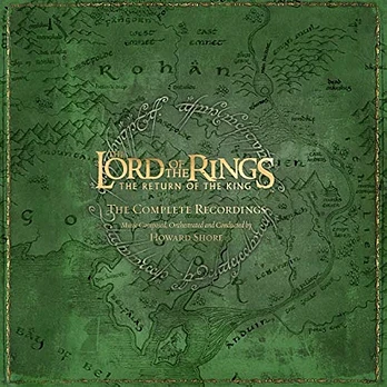 Carátula de la banda de sonido de El Señor de los Anillos: El Retorno del Rey