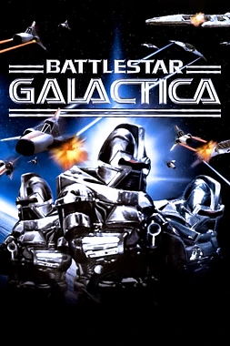 poster for the season 1 of Galáctica: Estrella de combate