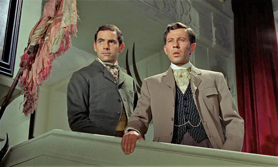 John Carson y Alexander Davion en La Maldición de los Zombies