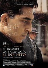 poster of movie El Hombre que conocía el infinito