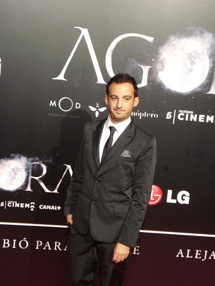 Alejandro Amenábar en Ágora (Photocall en Madrid. Octubre 2009)