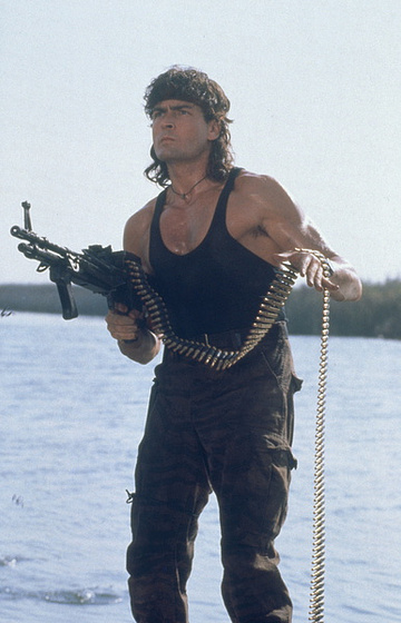 Charlie Sheen en Hot Shots 2