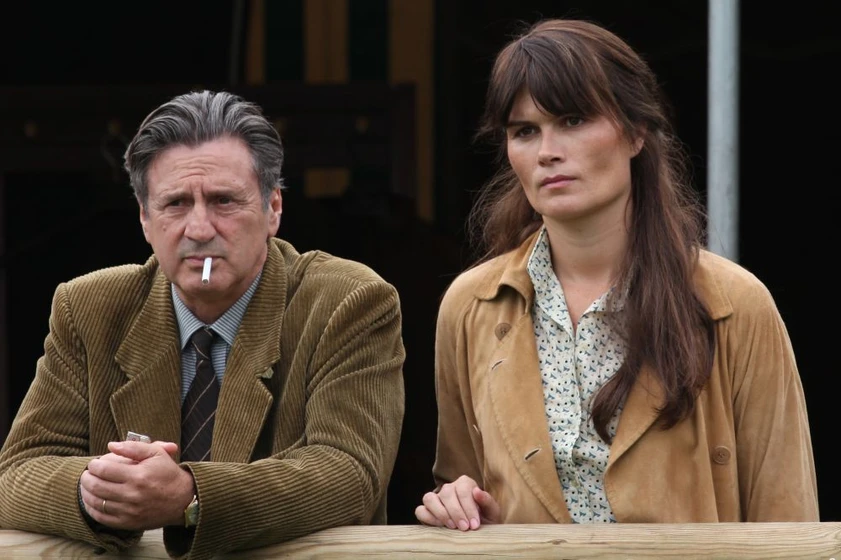Daniel Auteuil y Marina Hands en jappeloup-de-padre-a-hijo
