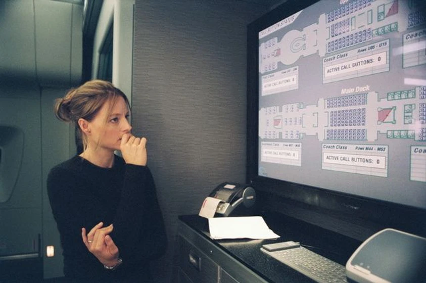 Jodie Foster en plan-de-vuelo-desaparecida