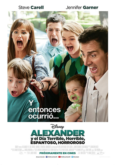 Imagen de Alexander y el día terrible, horrible, espantoso, horroroso (Cartel teaser español)