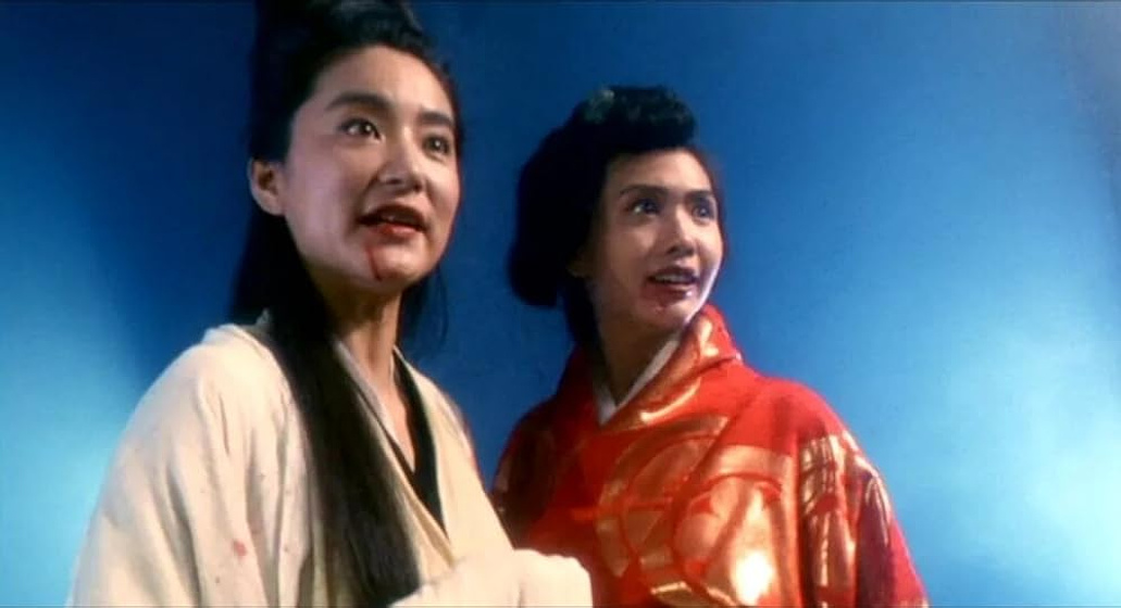 Brigitte Lin y Chingmy Yau Suk-Ching en royal-tramp-2
