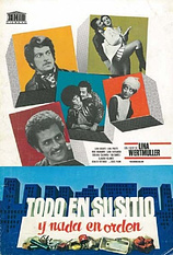 poster of movie Todo en su sitio y nada en orden