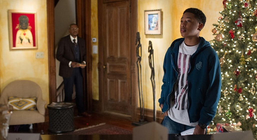Forest Whitaker y Jacob Latimore en Black Nativity