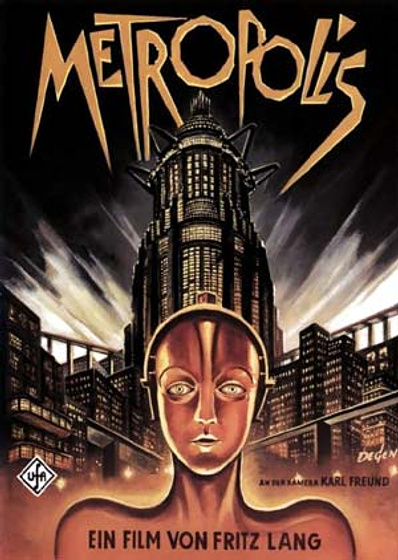 Imagen de Metrópolis (Cartel alemán)